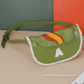 High Quality Custom PU Leather Green Women Fanny Pack Waterproof Ladies Waist Bags